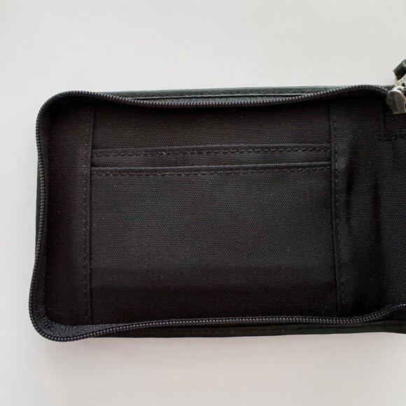 COACH Vintage Black Leather Zipper Palm Pilot Case / Wallet Pouch - Picture 7 of 12
